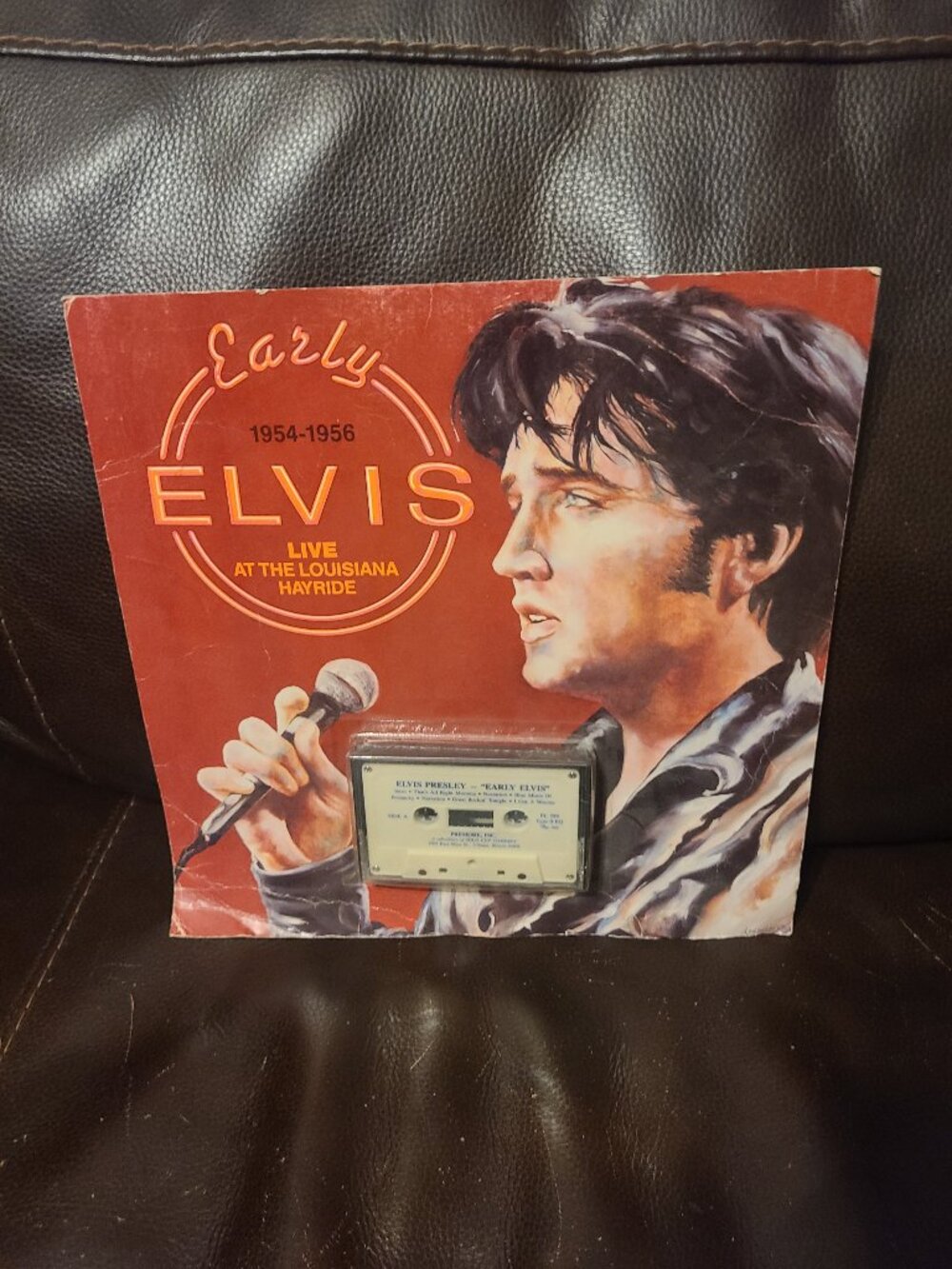 Elvis Presley: Early Elvis 1954-1956 Live At The Louisiana Hayride Cassette Rare